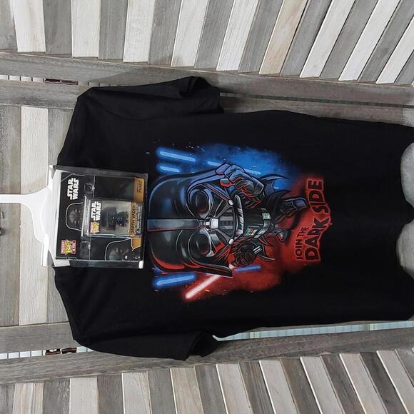 Star Wars Darth Vader 'Join the Dark Side' T-Shirt | Funko | M - Picture 1 of 6